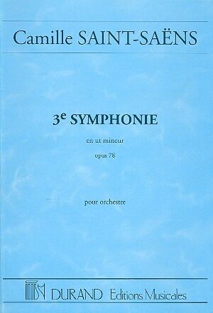 Symphonie (sinfonía) N 3 Op 78 Poche (Symphonie Avec Orgue)
