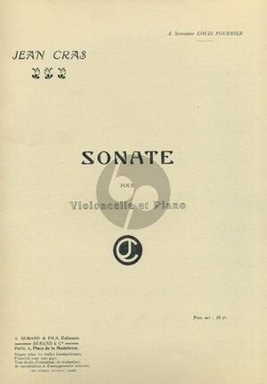 Sonate Violoncelle (Sonata Violonchelo)-Piano
