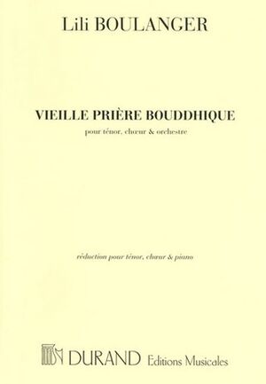 Priere Bouddhique Tenor-Choeur-Piano (Fr-Angl