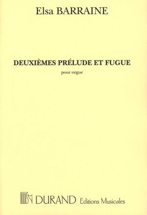 Prlude et Fugue No. 2 (Psaume De David CXVI)