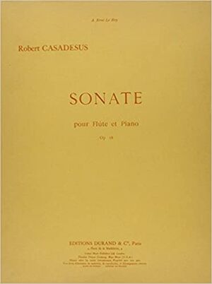 Sonate Op 18 Flute (sonata flauta)-Piano
