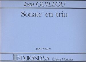 Sonate (sonata) En Trio Orgue