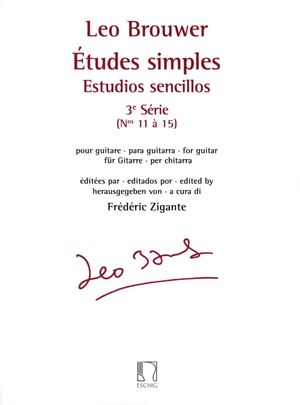 Études simples - Estudios sencillos (Serie 3) - Rev. Frederic Zigante