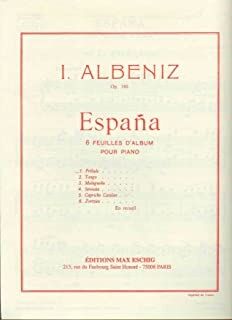 Espana Prelude Piano