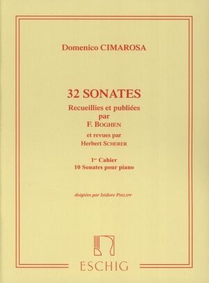 32 Sonates, Recueillies Et Publiees Par F. Boghen,