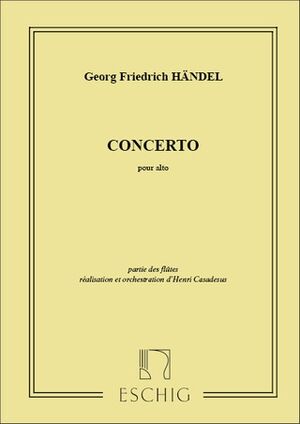 Concerto Pour Alto Parts Flutes 1 Et 2 (concierto viola flautas 1 y 2)
