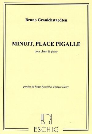 Minuit Place Pigalle Chant-Piano