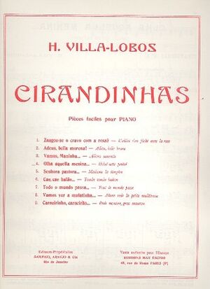 Villa-Lobos Cirandinhas N 4 Piano (Olha