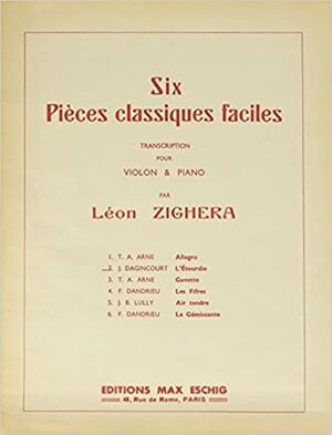 L'Etourdie (Zighera 2) Violon (Violín) -Piano