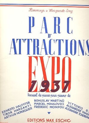 Parc D'Attractions Expo 1937 Recueil De Pieces