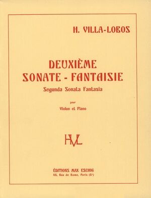 Sonate (sonata) Fantaisie N.2 Vl-Piano