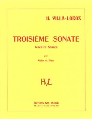 Sonate (sonata) Fantaisie N.3 Vl-Piano