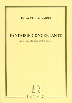 Fantaisie Concertantecl-Basson (fagot)-Piano