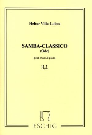 Villa-Lobos Samba Classico Chant-Piano