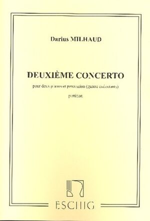 Deuxieme Concerto (concierto)