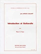 Introduction Et Saltarelle Flute (flauta) -Piano