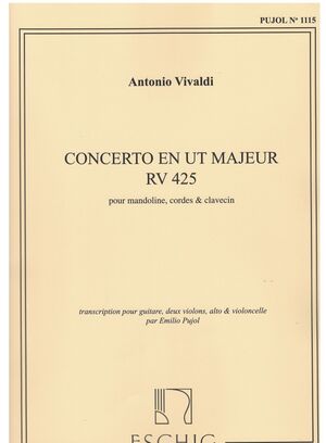 Concerto (concierto) En Do (Pujol 1115)