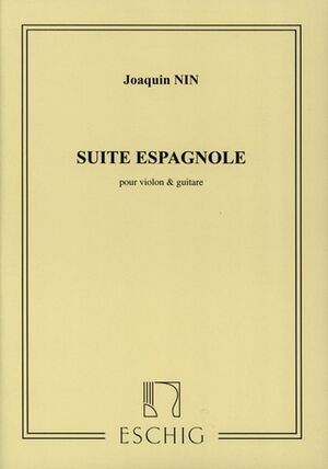 Suite Espagnole Violon-Guitare (Violín Guitarra)