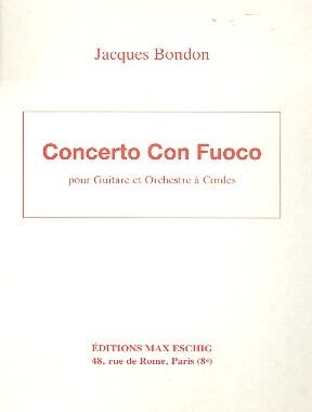 Concerto (concierto) Con Fuoco Poche