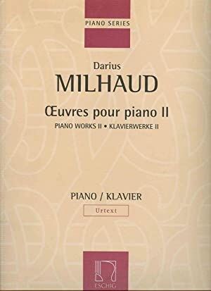 Oeuvres Pour Piano II