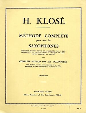Methode de Saxophone Vol. 2