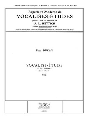 Vocalise Etudes N0014