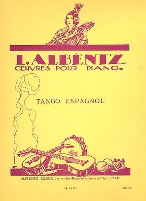 Isaac Manuel Francisco Albeniz: Tango in a minor
