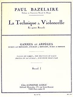 Cello (Violonchelo) Method - Scales And Arpeggios, Volume 1