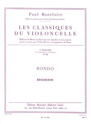 Rondo' C Major After String Quartet G 310