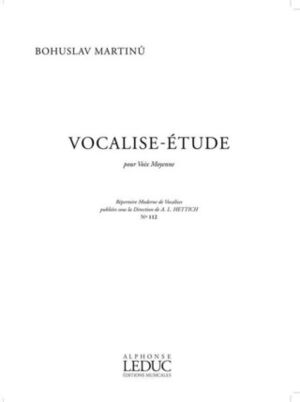 Vocalise Etude N0112