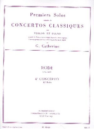 Premiers Solos Concertos Classiques-Violín, piano