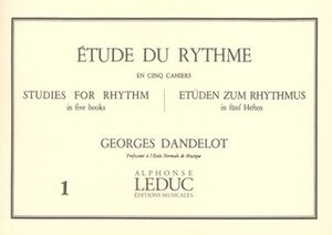 Etude (estudio) Du Rythme Vol.1