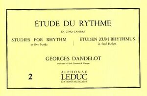 Etude (estudio) Du Rythme Vol.2