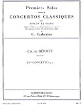 First Solos Extracted From The Classic Concertos (Concierto) -Violín, piano