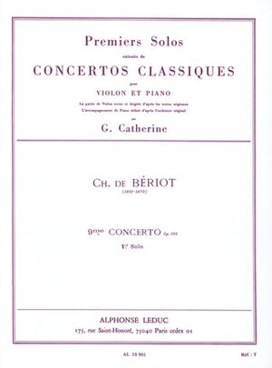 First Solos extracted from the Classic Concertos