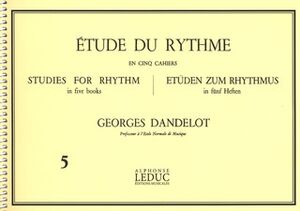 Etude (estudio) Du Rythme Vol.5