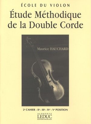 tude Mthodique de la Double Corde 2 -Violín