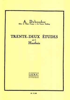 Trente-Deux Etudes Pour Le Hautbois (estudios oboe)