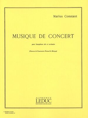 Musique De Concert (concierto)