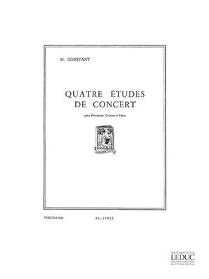 Marius Constant: 4 Etudes de Concert