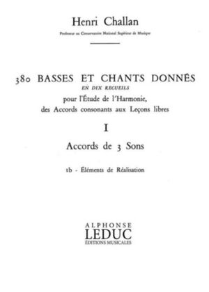 380 Basses et Chants Donns Vol. 1B - Voz