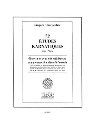 73 Etudes (estudios) Karnatiques Cycle 03