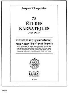 73 Etudes (estudios) Karnatiques Cycle 04
