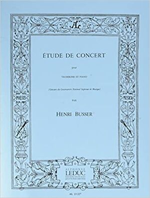 Etude De Concert (estudios de concierto)