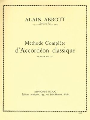 Methode d'accordeon Classique Volume 2