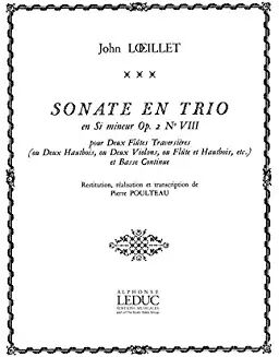 Sonate en Trio Op.2, No.8 in B minor