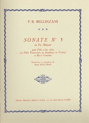 Sonata Op.3, No.5 in F major