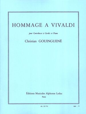 Hommage A Vivaldi - Double Bass (Contrabajo) And Piano