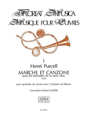 March and Canzone-Brass Quintet [With 2 Timpani Ad Lib.]