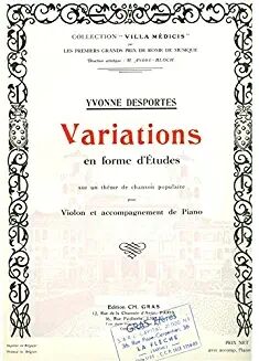 Variations en Forme d'Etudes... (estudios)